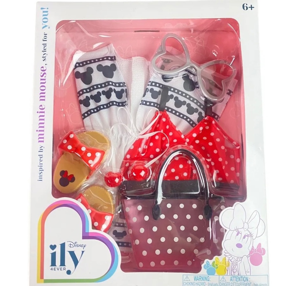 Disney ILY 4ever Minnie Inspired Fashion Pack 18" Doll Outfit Clothes Beach Sun